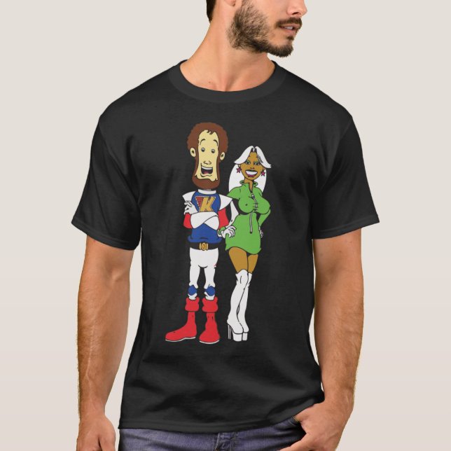 Captain Kremmen - Kenny Everett Classic T - Shirt (Vorderseite)