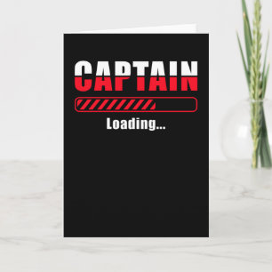 Captain Loading Gift Karte