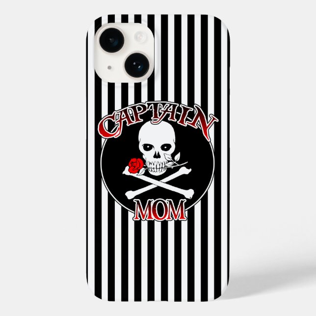Captain Mama Case-Mate iPhone Hülle (Rückseite)