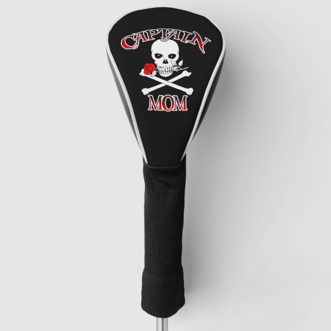 Captain Mama Golf Headcover (Vorderseite)