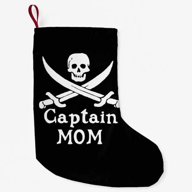 Captain Mama Kleiner Weihnachtsstrumpf (Vorderseite)