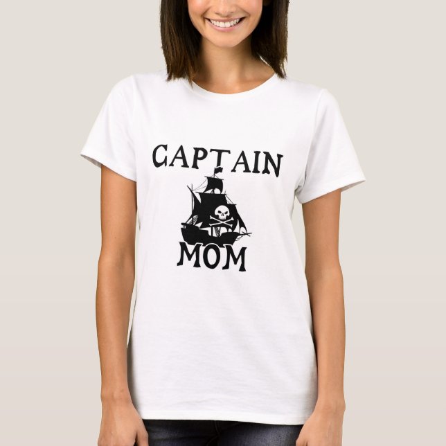 Captain Mama Ladys T - Shirt (Vorderseite)