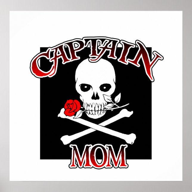 Captain Mama Poster (Vorne)