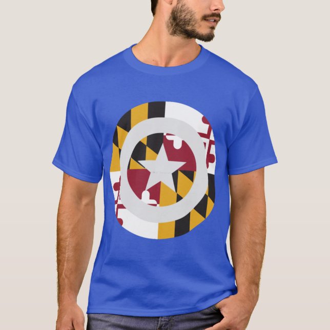 Captain Maryland T-Shirt (Vorderseite)