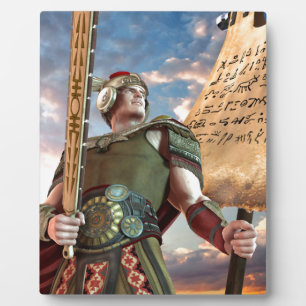 Captain Moroni Fotoplatte