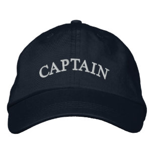 Captain Navy Blue bestickt Bestickte Baseballkappe