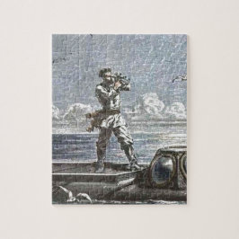 Captain Nemo Verne 20.000 Ligen Sci Fi Art Puzzle