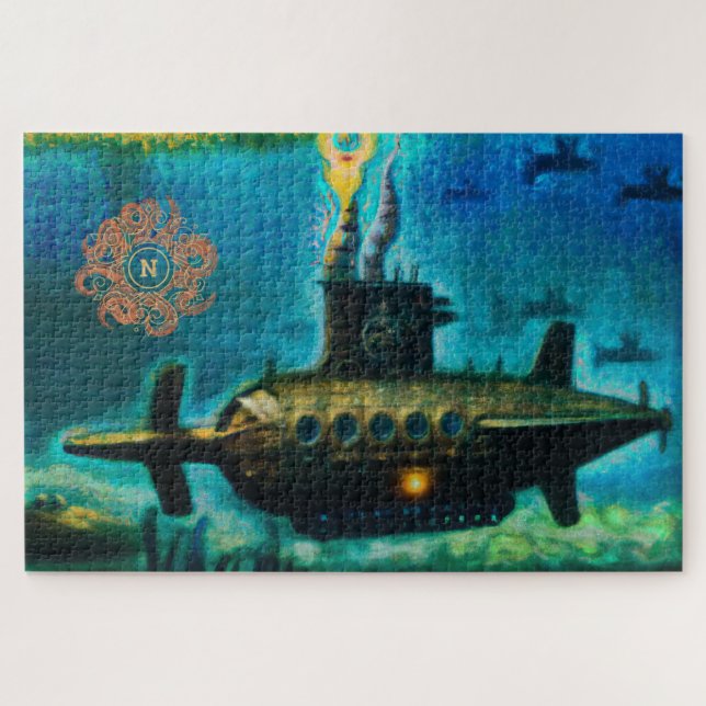 Captain Nemos "Nautilus" Puzzle (Horizontal)