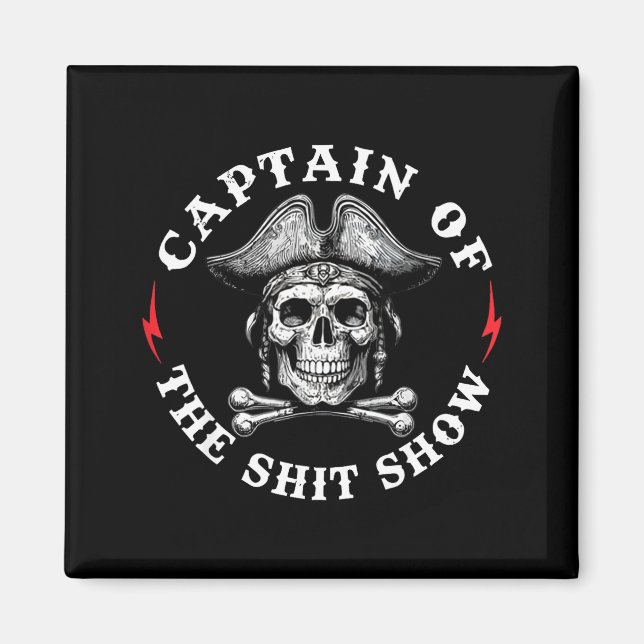 Captain Of The Show  Magnet (Vorne)