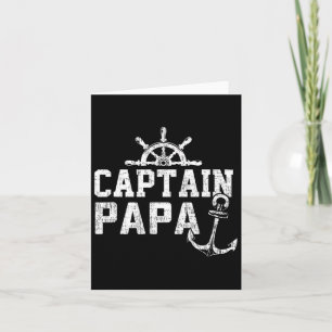 Captain Papa Pontoon Boot Angeln See Segeln Karte