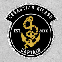 Captain Personalisiert Sailing Anchor