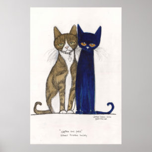 Captain & Pete auf Leinwand Poster