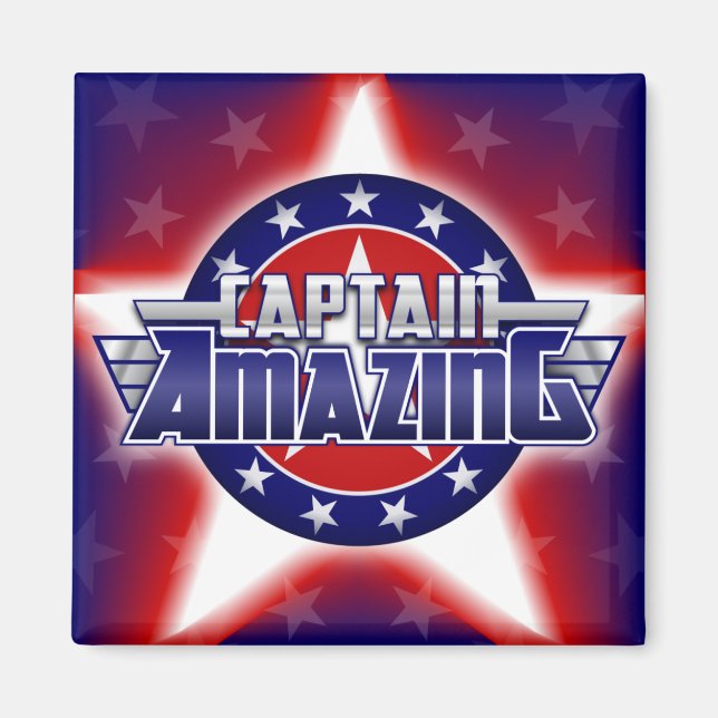 Captain Phantastisch Magnet (Vorne)