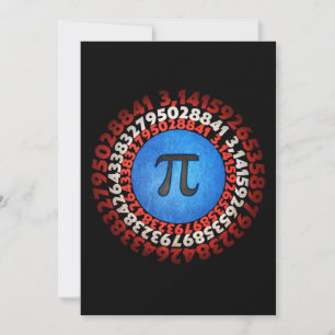 Captain Pi Superhero Shield Nerdy Math Pi Day      Einladung