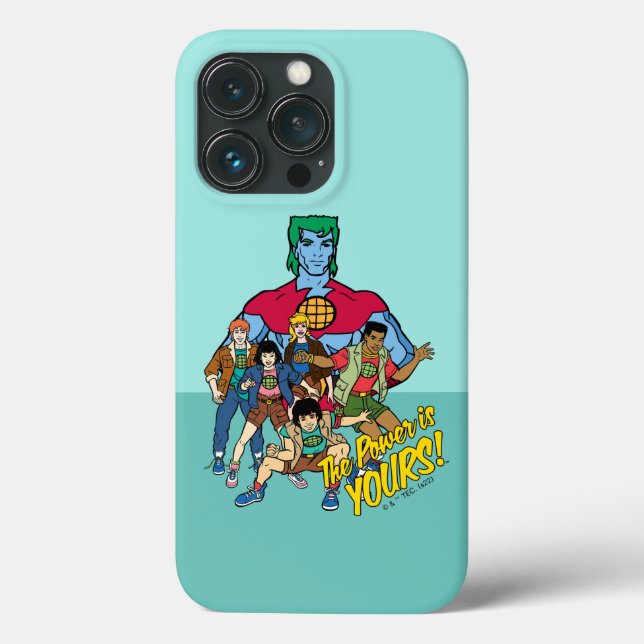 Captain Planet Group Graphic - Der Power ist deins Case-Mate iPhone Hülle (Rückseite)