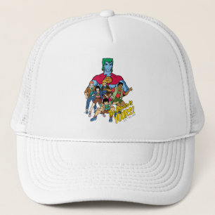 Captain Planet Group Graphic - The Power Is Yours! Truckerkappe