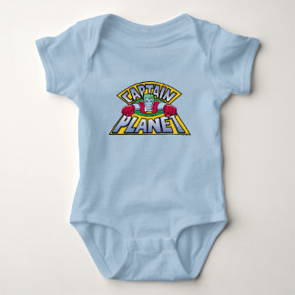 Captain Planet Logo Baby Strampler