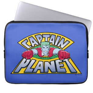 Captain Planet Logo Laptopschutzhülle