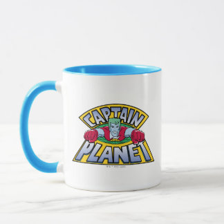 Captain Planet Logo Tasse