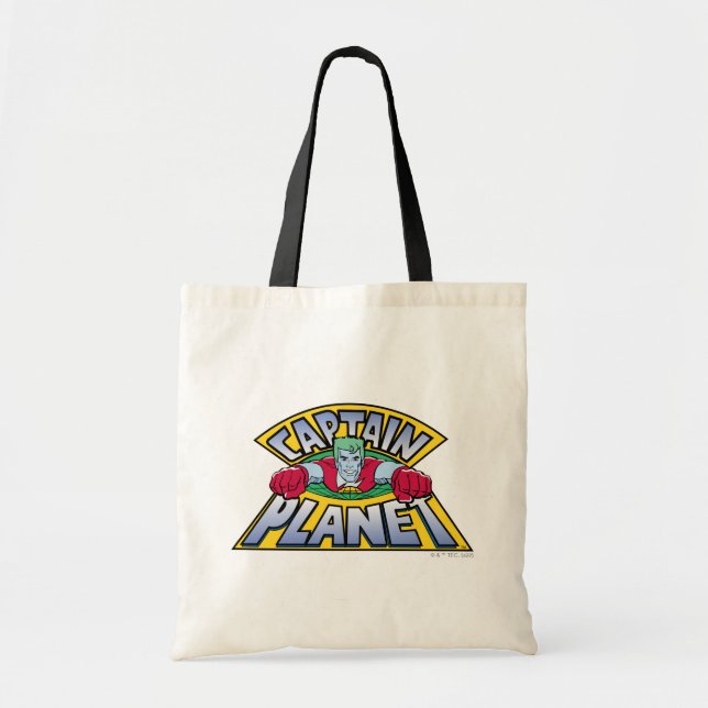 Captain Planet Logo Tragetasche (Vorne)