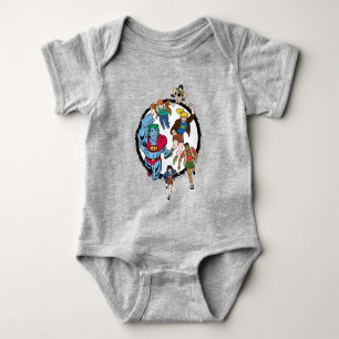 Captain Planet und der Planeteers Circle Graphic Baby Strampler