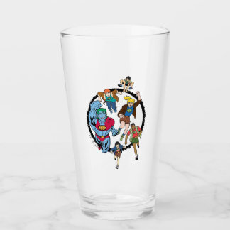 Captain Planet und der Planeteers Circle Graphic Glas