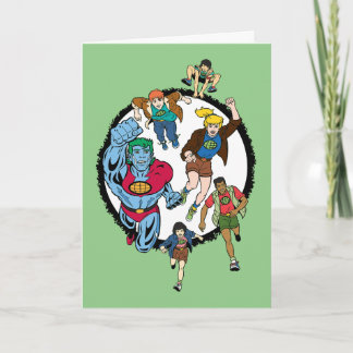 Captain Planet und der Planeteers Circle Graphic Karte