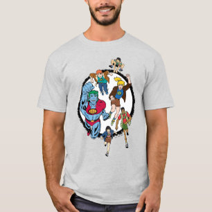 Captain Planet und der Planeteers Circle Graphic T-Shirt