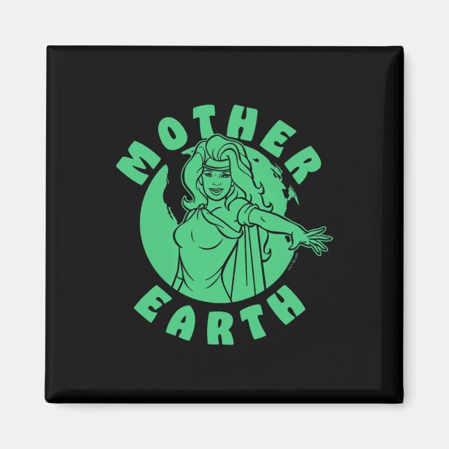 Captain Planet und die Mutter der Planeten Erde Magnet (Vorne)
