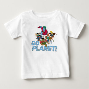 Captain Planet und die Planeten - Go Planet! Baby T-shirt