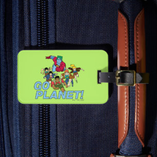 Captain Planet und die Planeten - Go Planet! Gepäckanhänger