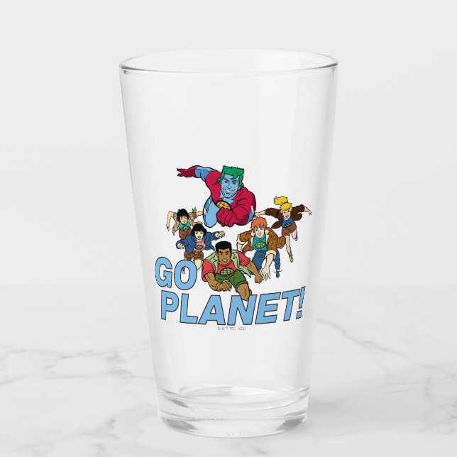 Captain Planet und die Planeten - Go Planet! Glas (Vorderseite)