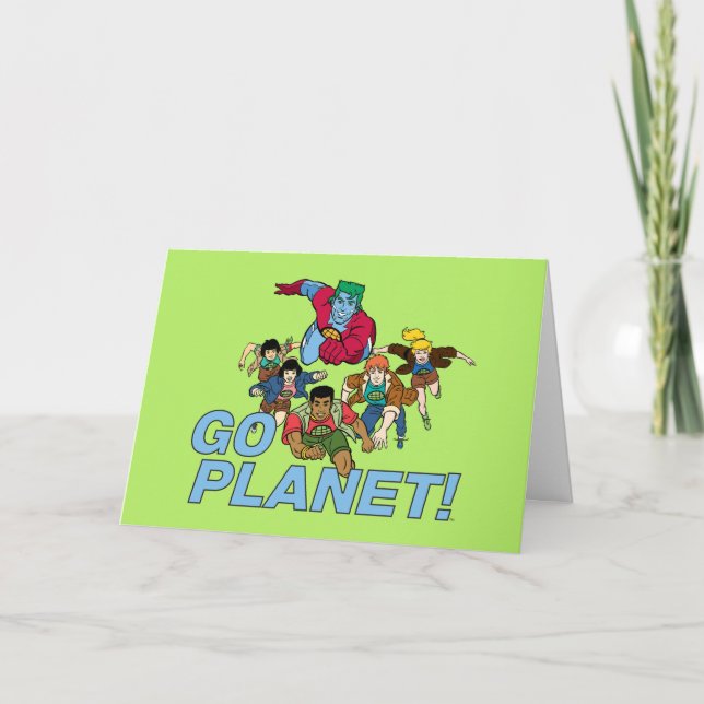 Captain Planet und die Planeten - Go Planet! Karte (Vorderseite)