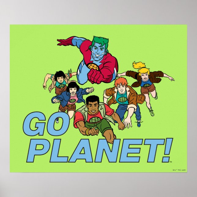 Captain Planet und die Planeten - Go Planet! Poster (Vorne)