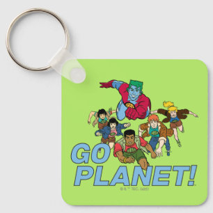 Captain Planet und die Planeten - Go Planet! Schlüsselanhänger