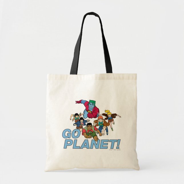 Captain Planet und die Planeten - Go Planet! Tragetasche (Vorne)