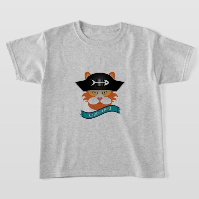 Captain Red - Kids' Basic T - Shirt (Ablage )