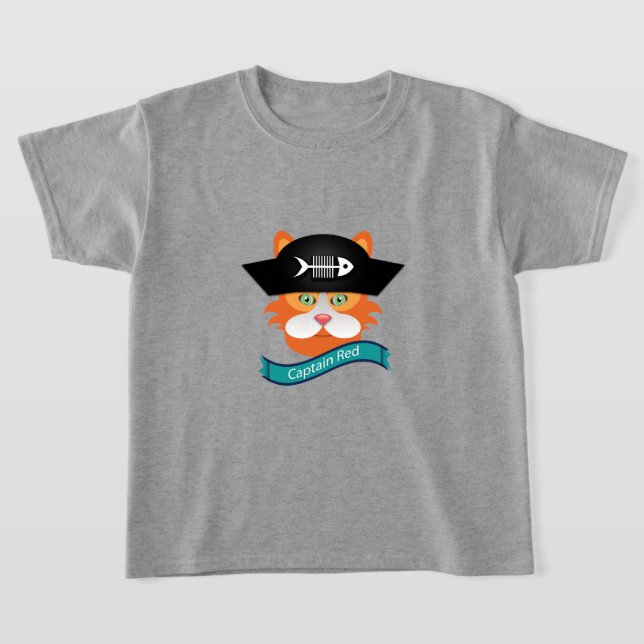 Captain Red - Kids' Basic T - Shirt (Ablage )