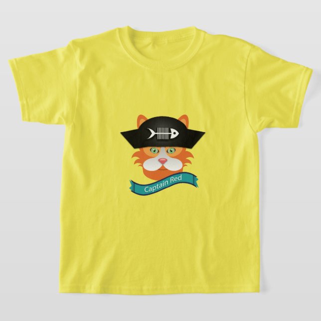 Captain Red - Kids' Basic T - Shirt (Ablage )