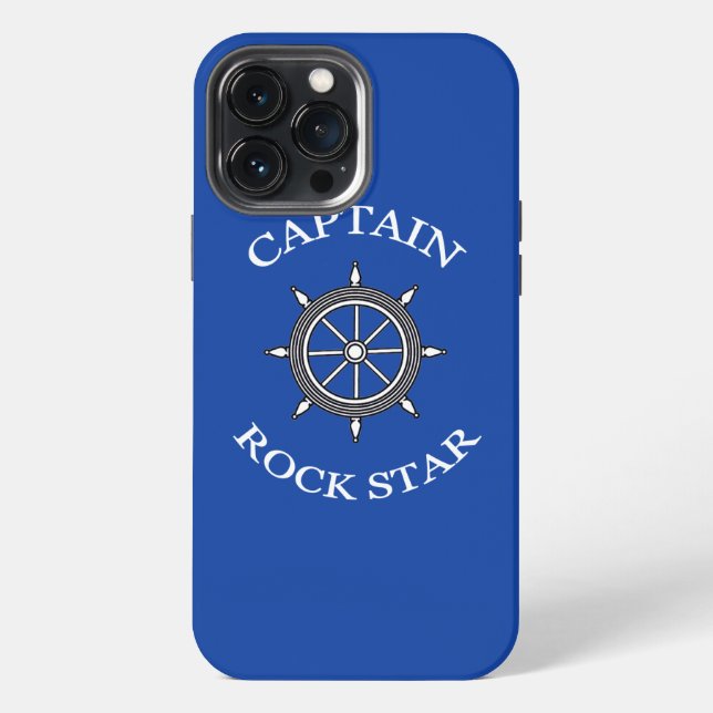 „Captain Rock Star“ iPhone Hülle (Rückseite)