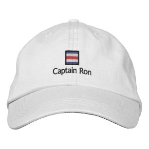 Captain Ron Bestickte Kappe