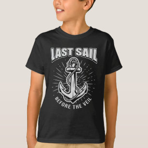 Captain Sail Boat Sailor Sea Sailing Geschenk Idee T-Shirt