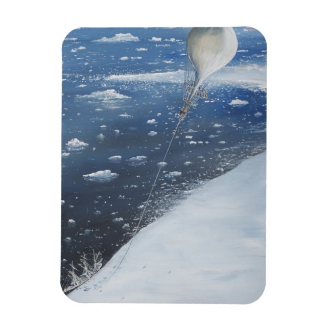 Captain Scott Antarktis erster Aeronaut. 4. Magnet (Vertikal)
