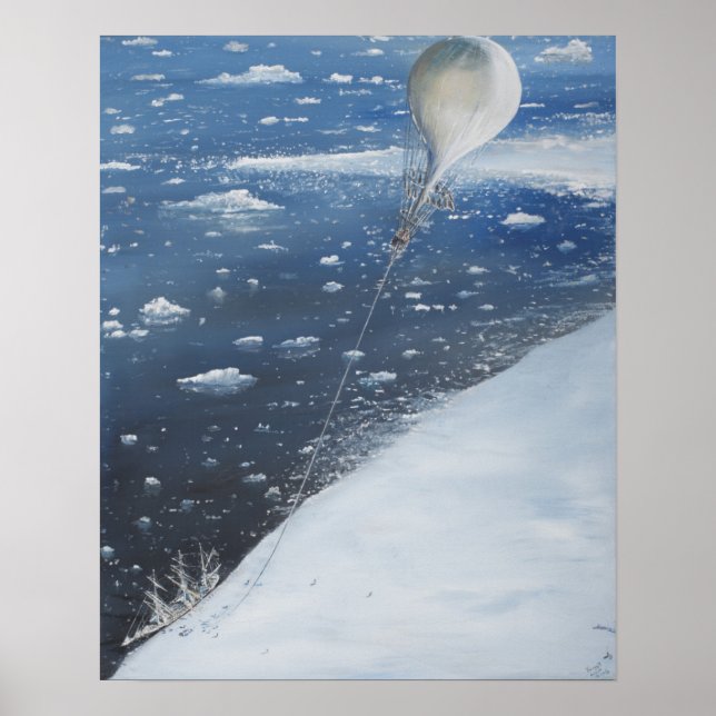 Captain Scott Antarktis erster Aeronaut. 4. Poster (Vorne)