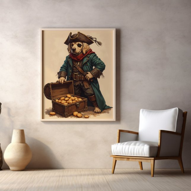 Captain Sniffbeard: Bacon Before Gold Always Poster (Von Creator hochgeladen)