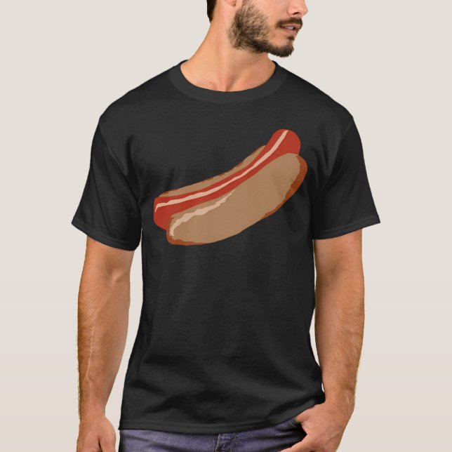 Captain Spaulding Hot Dog T-Shirt (Vorderseite)