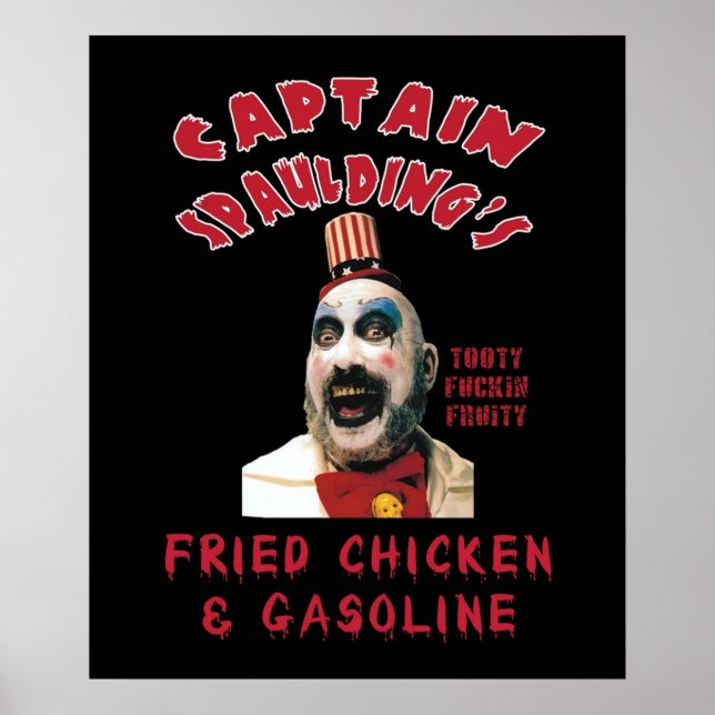 Captain Spaulding lehnt ab Poster (Vorne)
