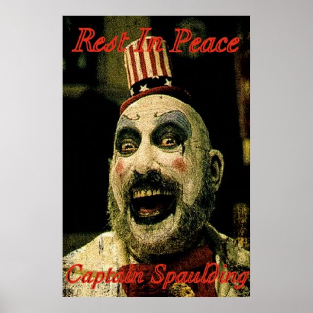 Captain Spaulding Poster (Vorne)