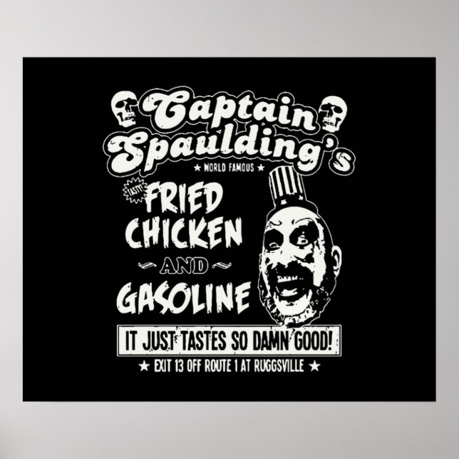Captain Spauldings Poster (Vorne)