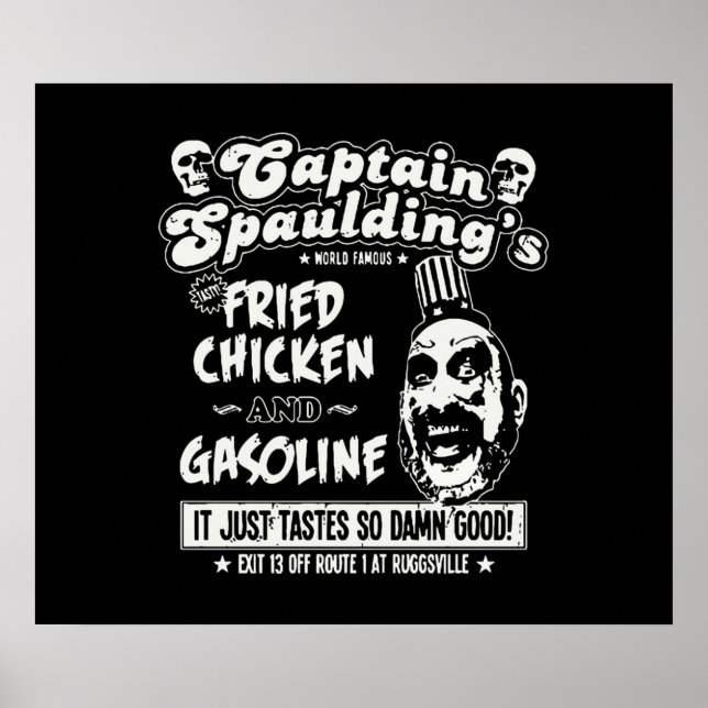 Captain Spauldings Poster (Vorne)